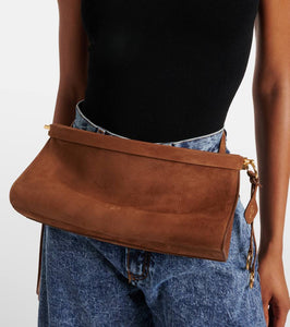 Alaia Le Click East West Medium leather shoulder bag