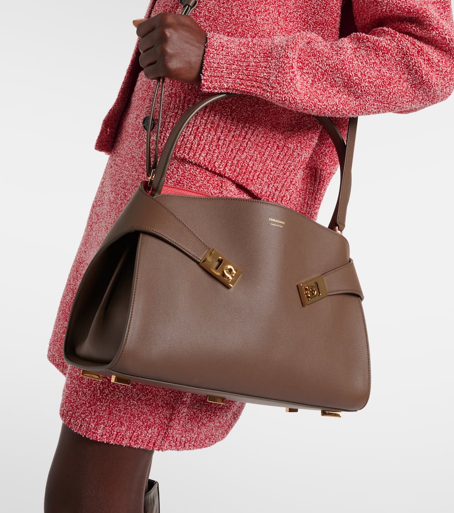 Ferragamo Hug Medium leather shoulder bag