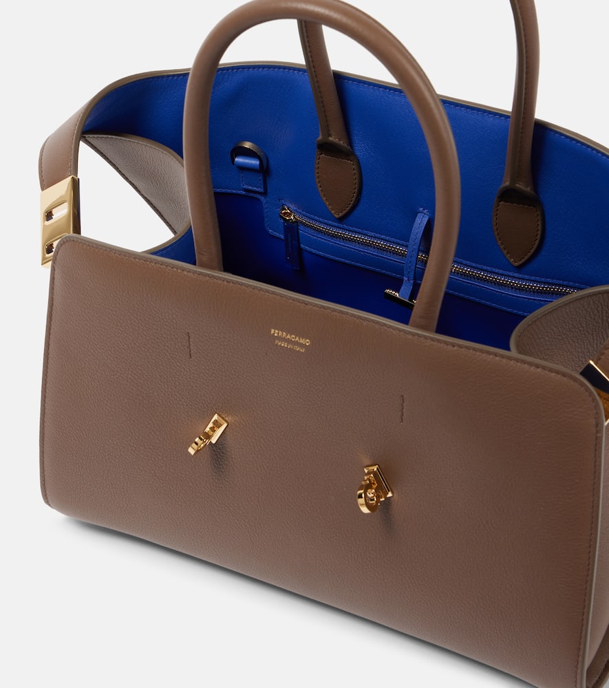 Ferragamo Hug Medium leather tote bag