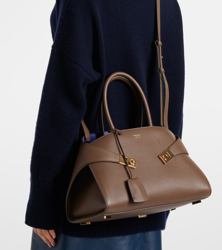 Ferragamo Hug Medium leather tote bag