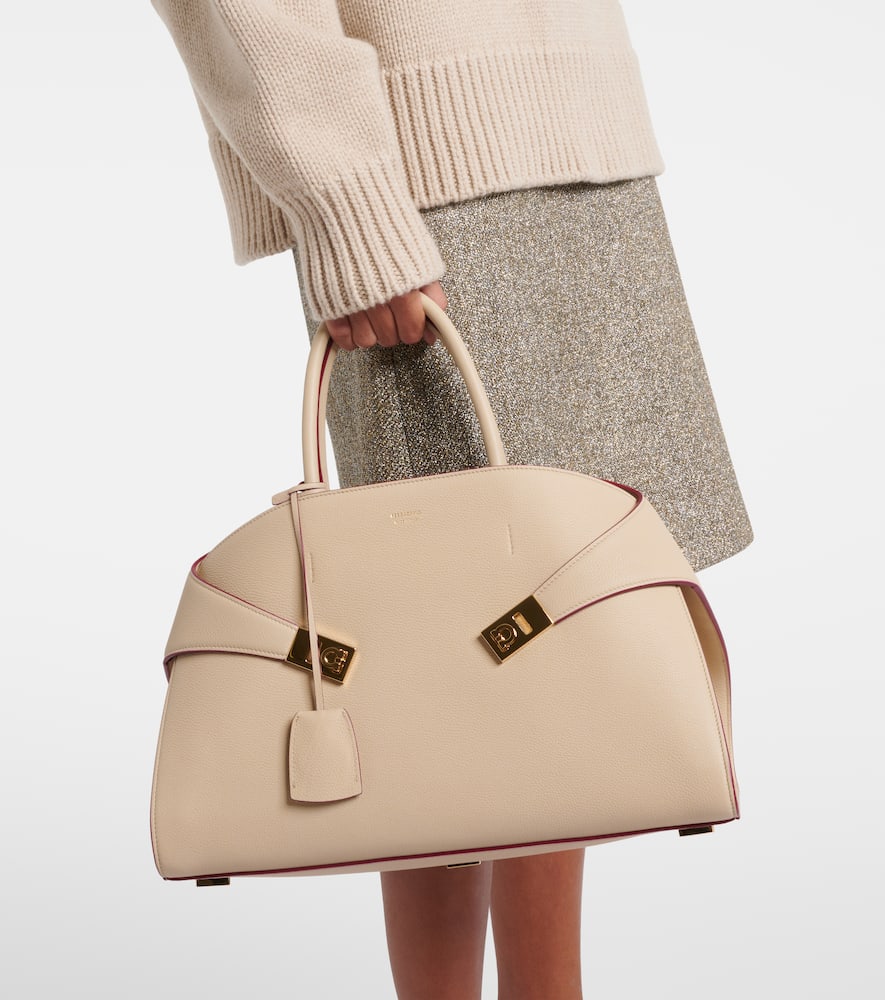 Ferragamo Hug Large leather tote bag