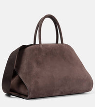 Ferragamo Hug Large suede tote bag