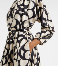 'S Max Mara Nina silk twill maxi dress