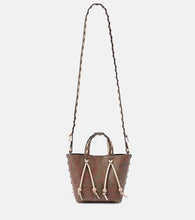 Etro Essential Small coated canvas shoulder bag. Shop Etro Top-Handle Bags for women now.