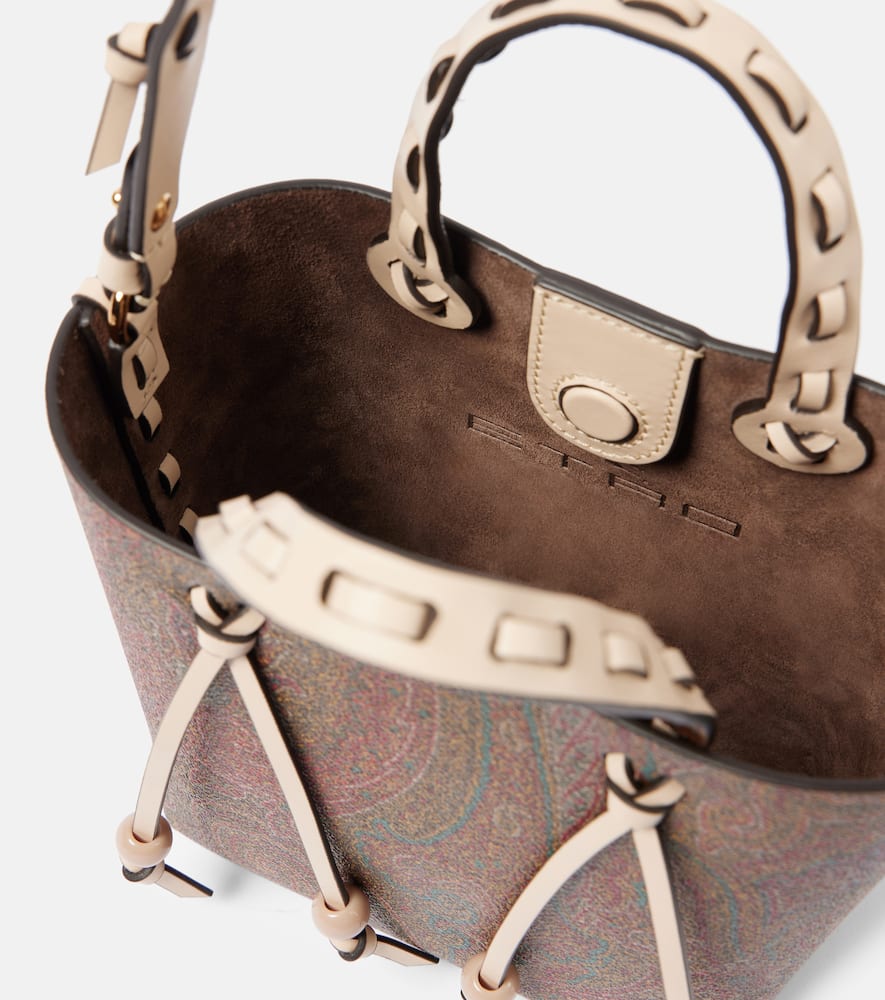 Etro Essential Small coated canvas shoulder bag