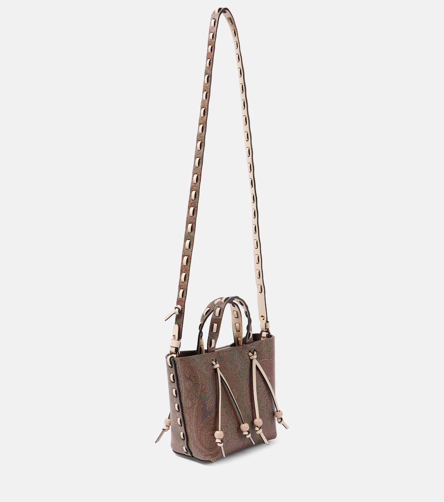 Etro Essential Small coated canvas shoulder bag