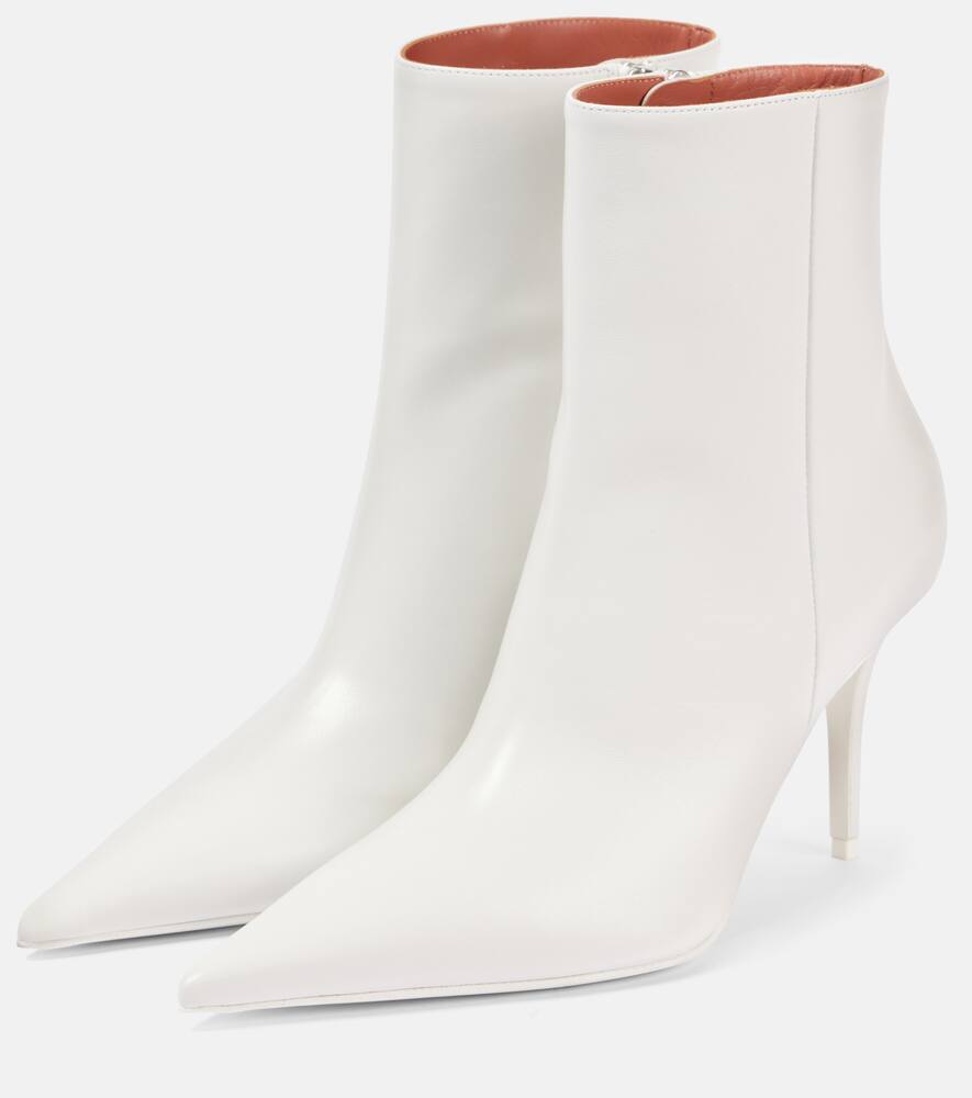 Amina Muaddi Barbara 90 leather boots