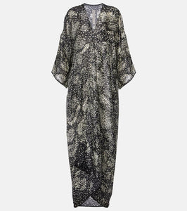 Rick Owens Tommykite draped satin gown