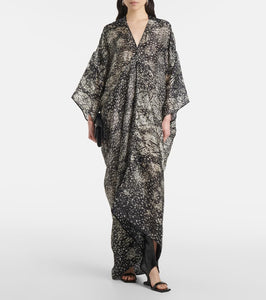 Rick Owens Tommykite draped satin gown