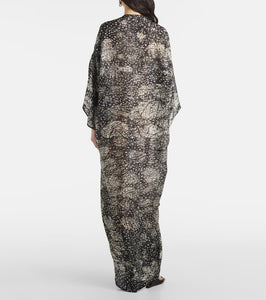 Rick Owens Tommykite draped satin gown