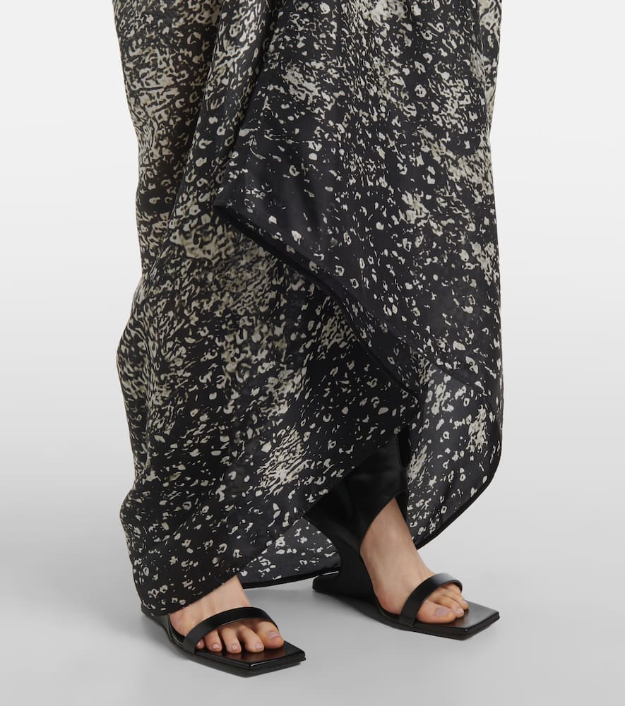 Rick Owens Tommykite draped satin gown