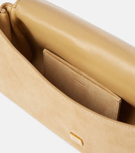 Khaite Audrey suede clutch