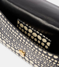 Khaite Audrey snake-effect leather clutch