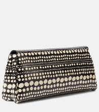 Khaite Audrey snake-effect leather clutch