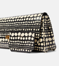 Khaite Audrey snake-effect leather clutch