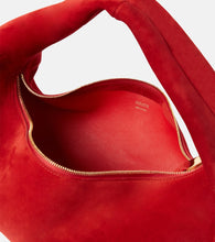 Khaite Olivia Medium suede shoulder bag