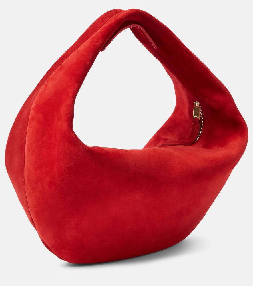 Khaite Olivia Medium suede shoulder bag