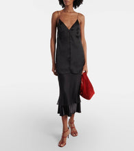 Khaite Olivia Medium suede shoulder bag