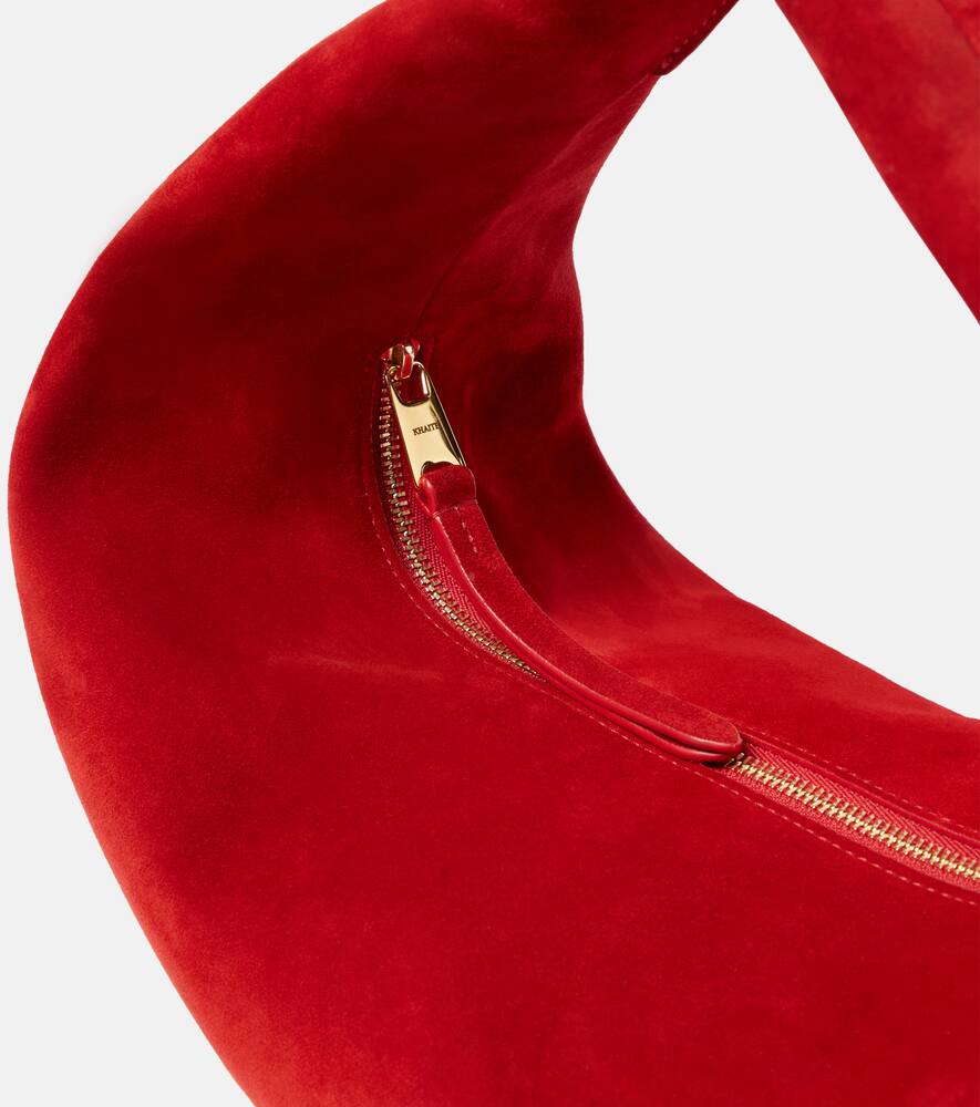 Khaite Olivia Medium suede shoulder bag