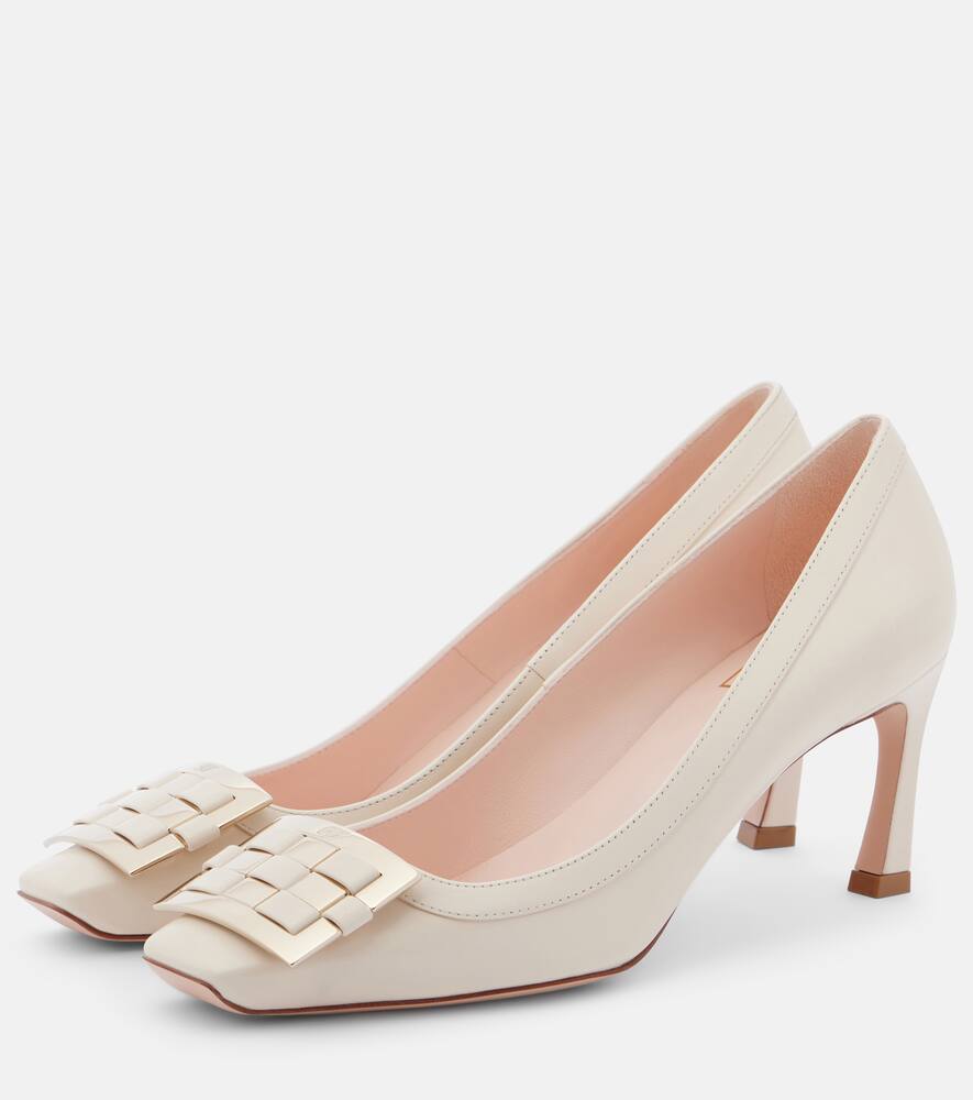 Roger Vivier Trompette 70 leather pumps