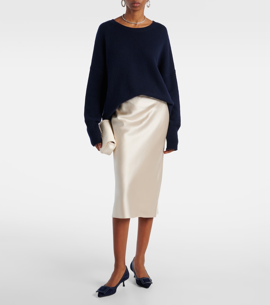 Roger Vivier Vin In The City 45 suede pumps