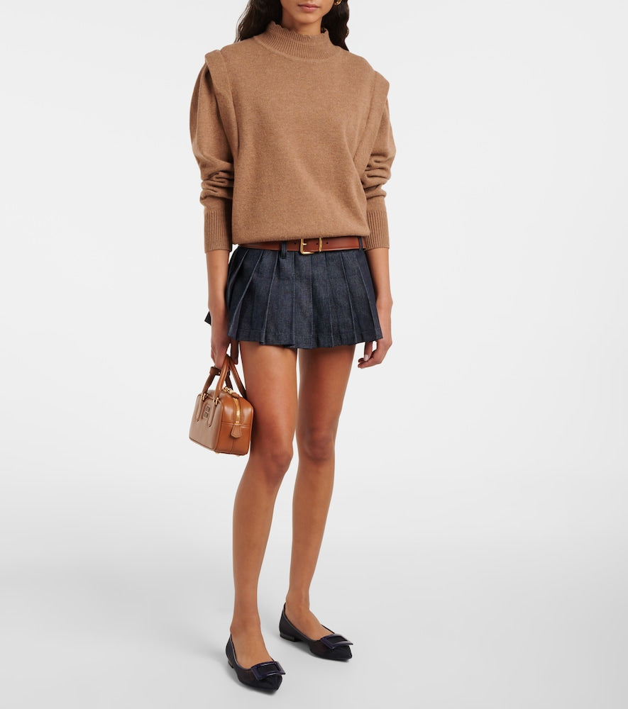 Roger Vivier Gommettine mesh ballet flats