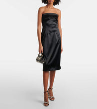 Dolce&Gabbana Satin bustier dress