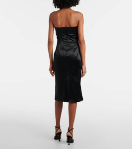 Dolce&Gabbana Satin bustier dress
