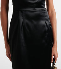 Dolce&Gabbana Satin bustier dress