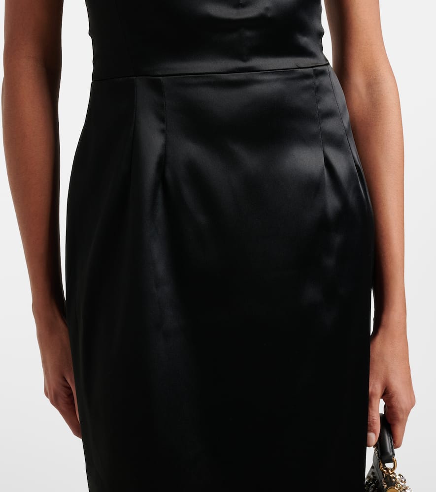 Dolce&Gabbana Satin bustier dress