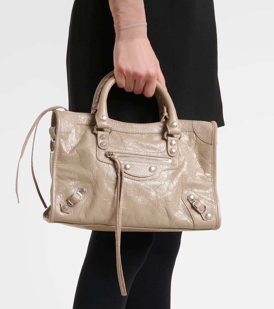 Balenciaga Le City Small leather tote bag