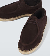 Frescobol Carioca Rodolfo Wallabee suede shoes