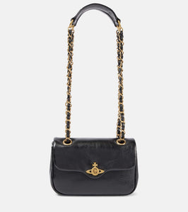 Vivienne Westwood Anita Chain leather shoulder bag. Shop Vivienne Westwood Shoulder Bags for women now.