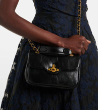 Vivienne Westwood Anita Chain leather shoulder bag