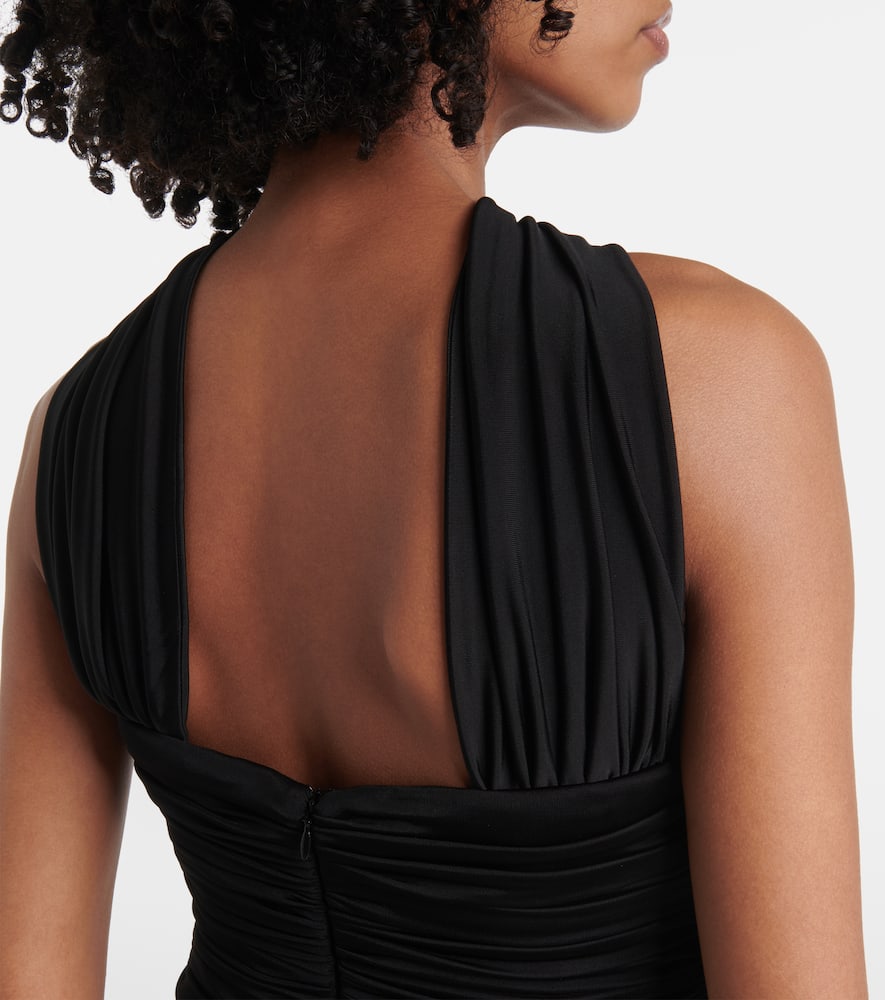 The New Arrivals Ilkyaz Ozel Samsara ruched strapless gown