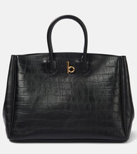Burberry Rocking Horse Medium leather tote bag. Shop Burberry Top-Handle Bags for women now.