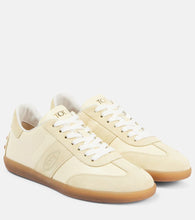 Tod's Tabs leather and suede sneakers