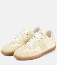 Tod's Tabs leather and suede sneakers