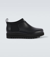 Comme des Garcons Homme Logo leather boots