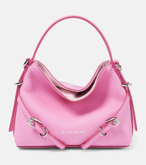 Givenchy Voyou Nano leather shoulder bag. Shop Givenchy Top-Handle Bags for women now.
