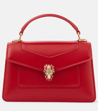 Bvlgari Serpenti Forever leather tote bag. Shop Bvlgari Top-Handle Bags for women now.