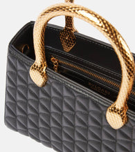 Bvlgari Serpentine Duo leather tote bag