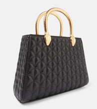 Bvlgari Serpentine Duo leather tote bag