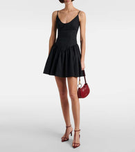 Staud Dena cotton poplin minidress