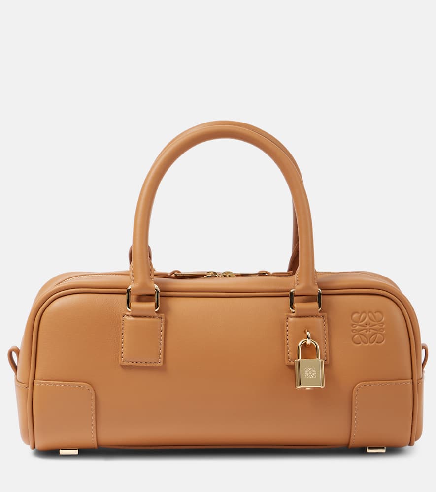 Loewe Amazona 23 leather tote bag. Shop Loewe Top-Handle Bags for women now.
