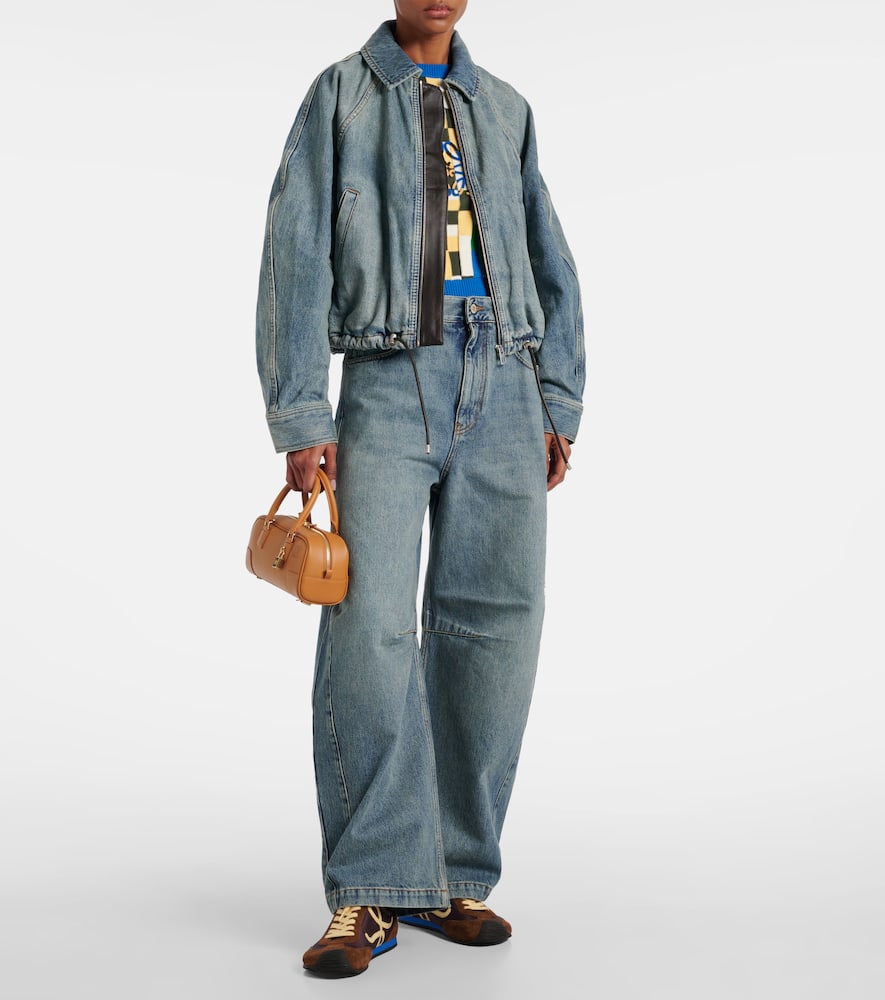 Loewe Amazona 23 leather tote bag