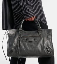 Balenciaga Le City Small leather tote bag