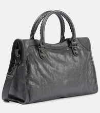 Balenciaga Le City Small leather tote bag