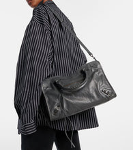 Balenciaga Le City Small leather tote bag