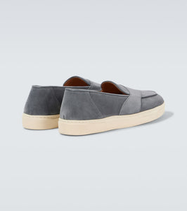 George Cleverley Joey II suede loafers